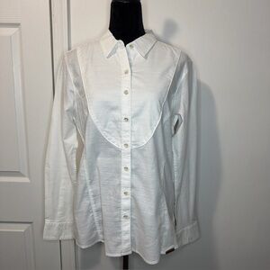 Ariat Womens Full Button Down White Top - Size Large - NWOT